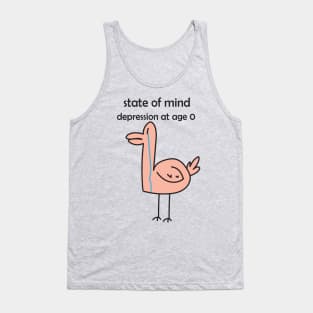 state of mind Tank Top